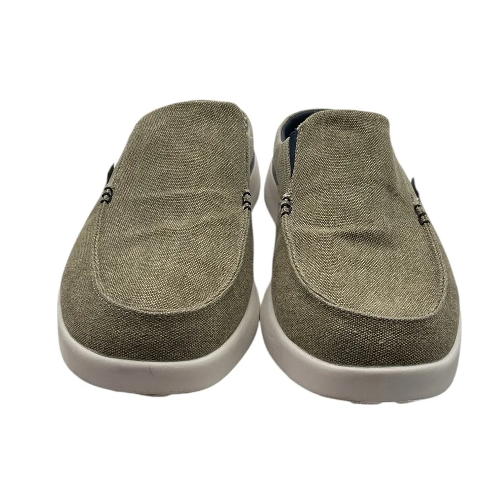 NWT OrthoComfoot Comfortable Mens Casual Slip-On Shoes - Olive size 42 US‎ 9